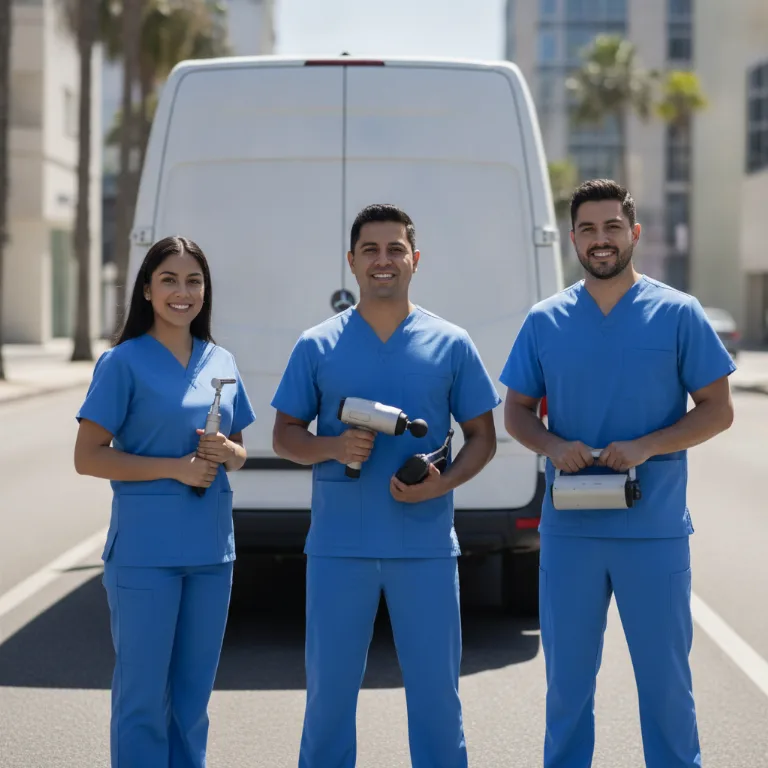 Quiroprático equipe em Codo